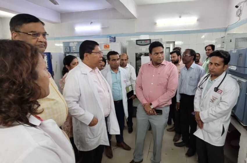  स्वास्थ्य सचिव डॉ आर राजेश कुमार ने दून मेडिकल कॉलेज अस्पताल का औचक निरीक्षण किया।