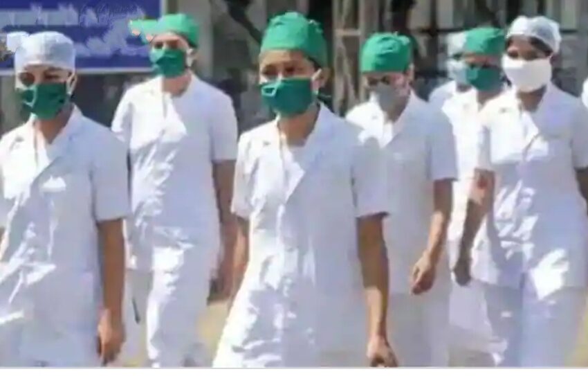 स्टाफ नर्स की भर्ती उत्तराखण्ड चिकित्सा सेवा चयन बोर्ड के माध्यम से होगी।