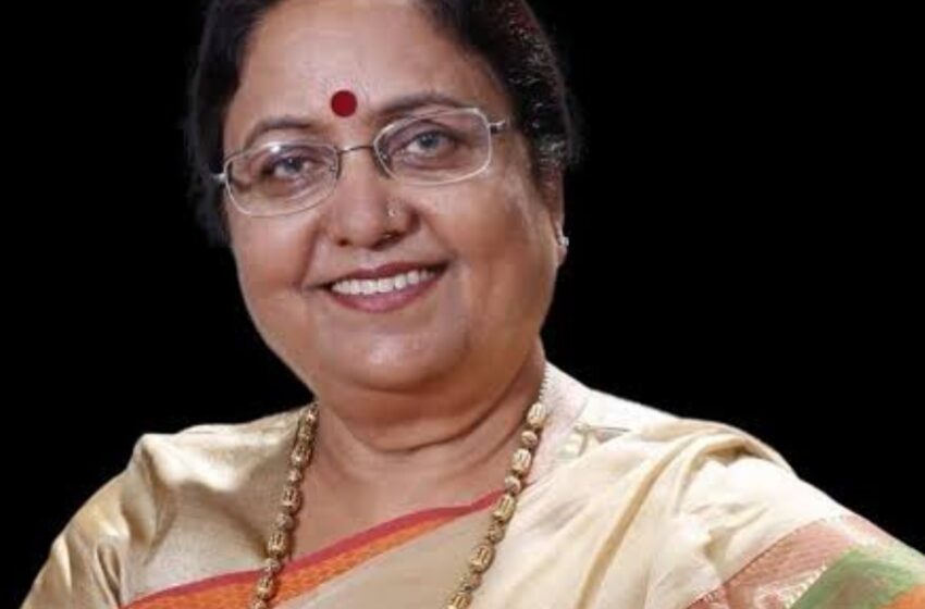 उत्तराखंड की पूर्व राज्यपाल बीजेपी नेता बेबी रानी मौर्य ने विवादित बयान दिया।