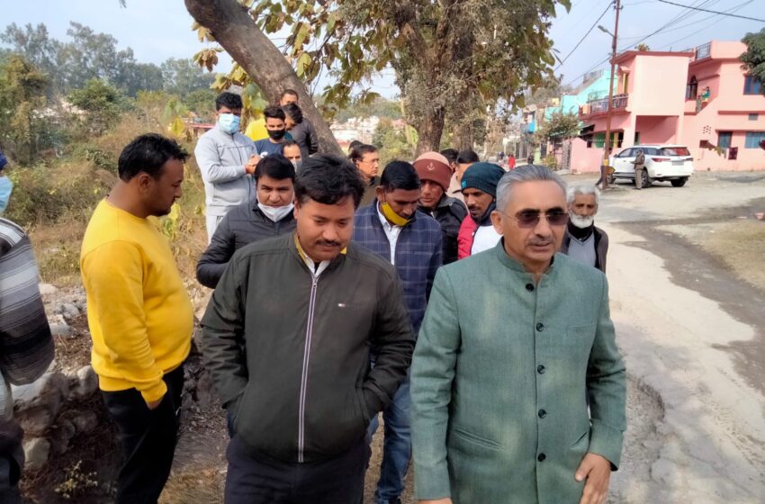  चिडोंवाली कंडोली राजपुर में कुछ रसूखदारों द्वारा अतिक्रमण करने का प्रयास।