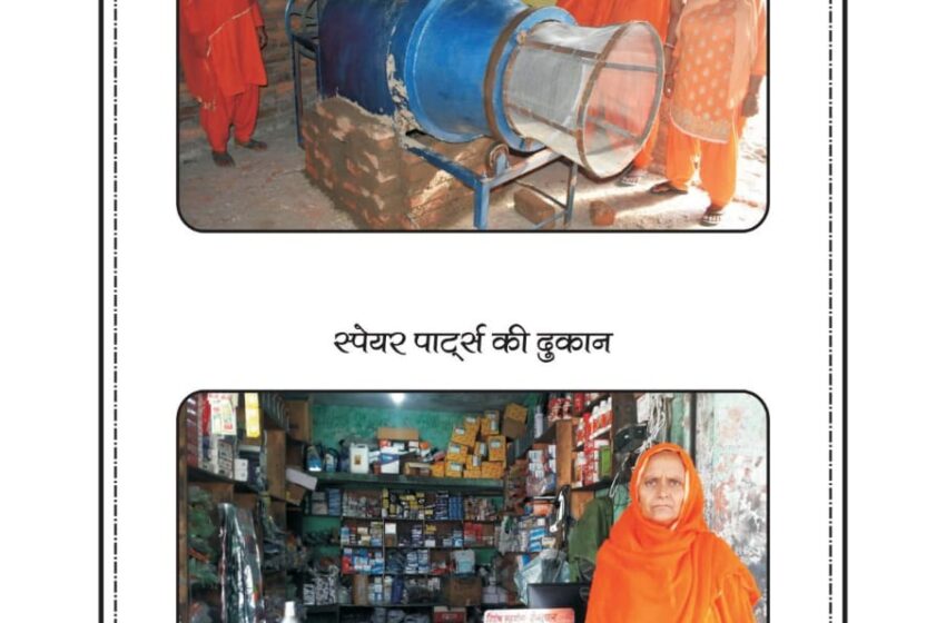  सहसपुर विकासखण्ड में 10 महिलाओं ने मिलकर दुर्गा शक्ति स्वयं सहायता समूह का गठन किया।