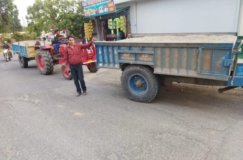  तहसीलदार विकासनगर सोहन सिंह रांगड के नेतृत्व में अवैध खनन पर कड़ी कार्रवाई कि।