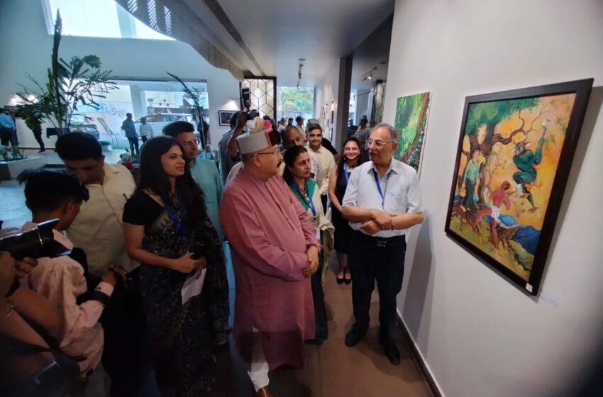  संस्कृति मंत्री श्री सतपाल महाराज ने 50 वें विश्व पर्यावरण दिवस की पूर्व संध्या पर प्रथम दून आर्टिस्ट कांक्लेव का उद्घाटन किया।