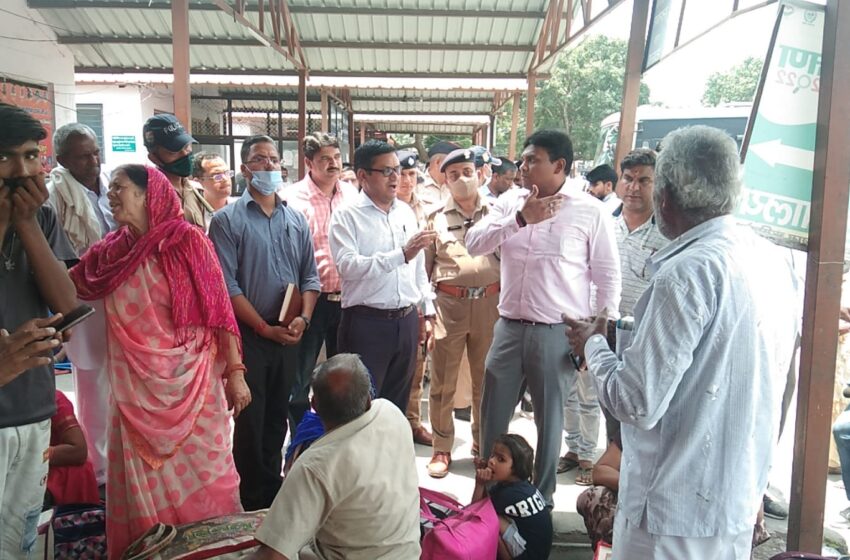  जिलाधिकारी डॉ आर राजेश कुमार ने आज चारधाम यात्रा की व्यवस्थाओं का निरीक्षण किया।