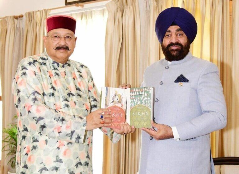  कैबिनेट मंत्री सतपाल महाराज ने राज्यपाल लेफ्टिनेंट जनरल गुरमीत सिंह (से. नि.) से शिष्टाचार भेंट कि।