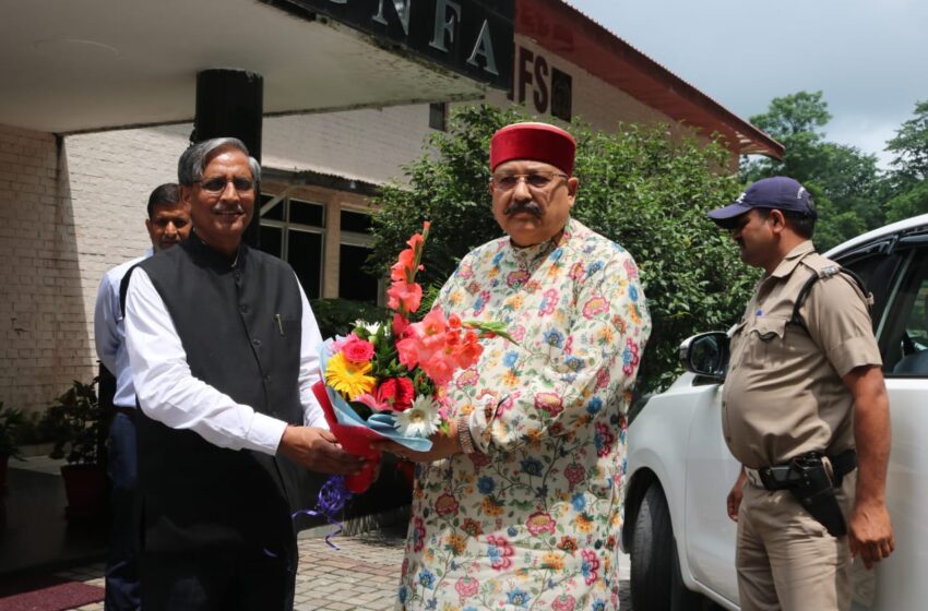  इंदिरा गांधी राष्ट्रीय वन अकादमी में पिछले दो सप्ताह से मृदा एवं जलसंक्षण और जलागम प्रबंधन पर चल रहे प्रशिक्षण का हुआ समापन।