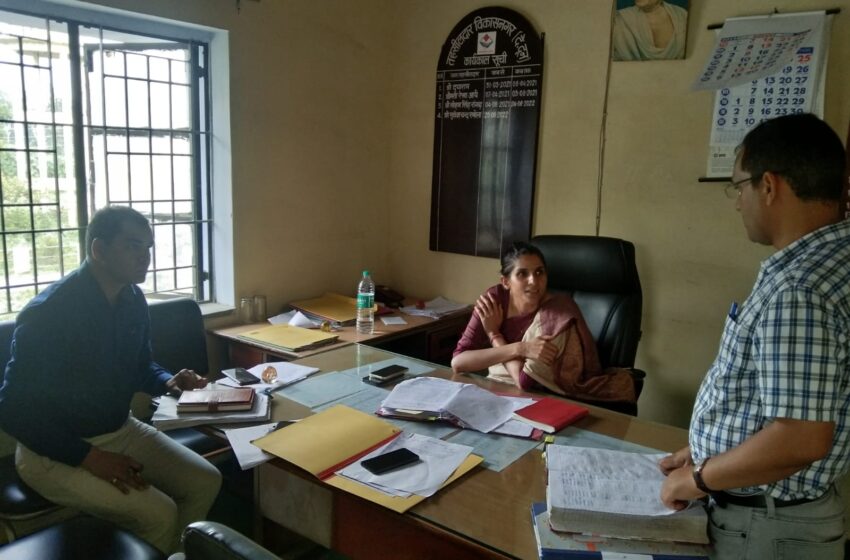  जिलाधिकारी श्रीमती सोनिका ने तहसील विकासनगर के क्षेत्रान्तर्गत विभिन्न स्थलों को निरीक्षण किया।