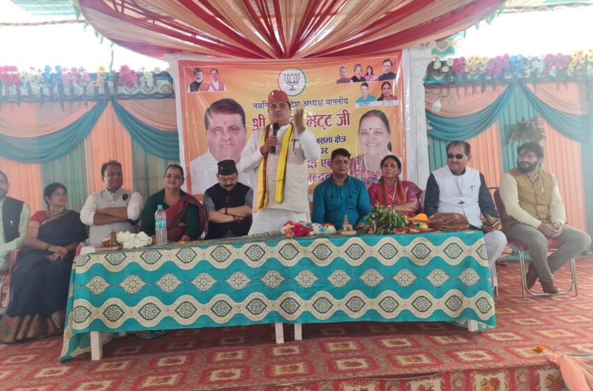  भाजपा प्रदेश अध्यक्ष महेन्द्र भट्ट केदारनाथ विधान सभा जाकर सिद्धपीठ कालीमठ में पूजा अर्चना कि।