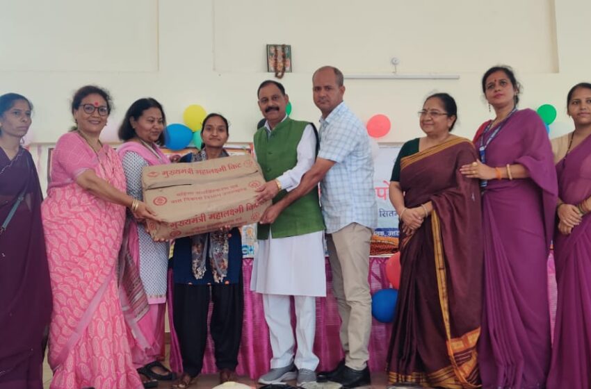  बाल विकास परियोजना रायपुर के तहत नत्थनपुर के मिलन केंद्र में पोषण माह के तहत कार्यक्रम का आयोजन किया।