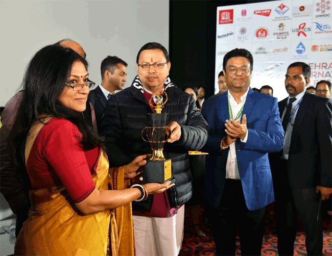  मुख्यमंत्री पुष्कर सिंह धामी ने सातवें देहरादून अंतरराष्ट्रीय फिल्म फेस्टिवल में प्रतिभाग किया।