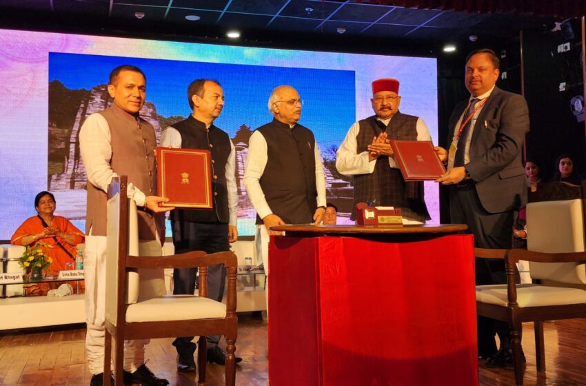  प्रदेश के संस्कृति मंत्री श्री सतपाल महाराज ने आईसीसीआर के समझौता ज्ञापन हस्ताक्षर समारोह में प्रतिभाग किया।