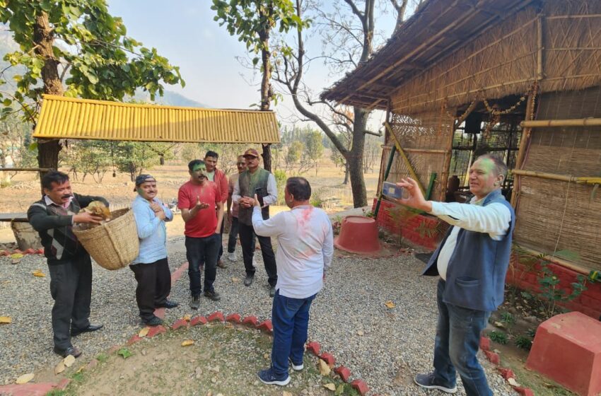  पूर्व सैनिकों ने धूमधाम से मनाया होली मिलन कार्यक्रम।