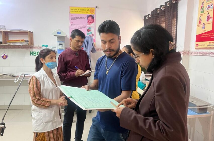  उप जिलाधिकारी चकराता सुश्री युक्ता मिश्रा ने आज त्यूनी क्षेत्र में विभागों का औचक निरीक्षण कर व्यवस्थाओं का जायजा लिया।   