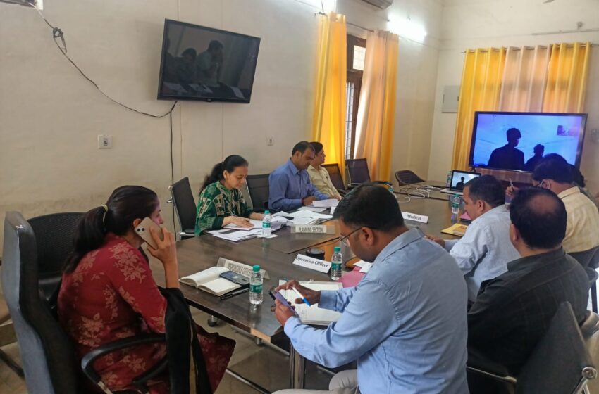  चारधाम यात्रा एवं मानसून सीजन में आपदा प्रबन्धन की तैयारियों के दृष्टिगत जनपद में माॅक अभ्यास आयोजन किया गया।