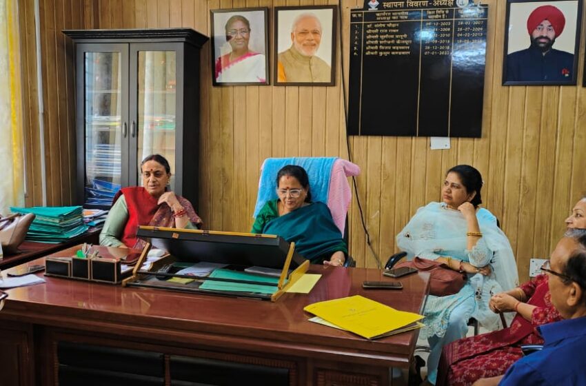  मा०अध्यक्ष श्रीमती कुसुम कण्डवाल की अध्यक्षता में राज्य महिला आयोग की बोर्ड बैठक का आयोजन किया।