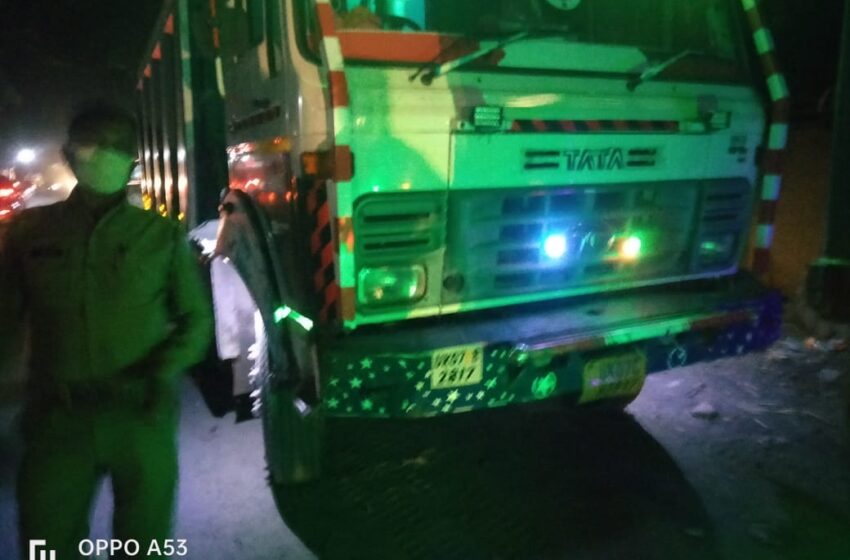  उप जिला अधिकारी विकासनगर विनोद कुमार ने अवैध खनन पर कार्रवाई की।