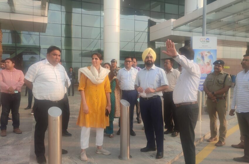  मुख्य सचिव एस एस संधू ने जी-20 सम्मेलन की तैयारियों के दृष्टिगत जौलीग्रान्ट एयरपोर्ट का निरीक्षण किया।