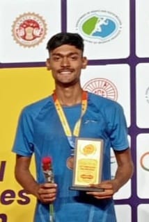  प्रियान्शु मण्डल द्वारा 66वीं राष्ट्रीय विद्यालयी एथलेटिक्स प्रतियोगिता में कास्य पदक प्राप्त किया।