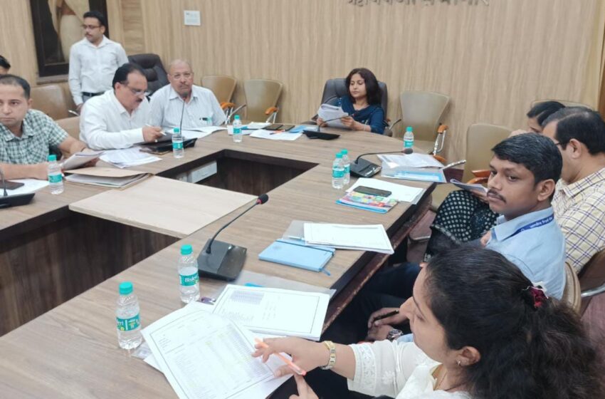  मुख्य विकास अधिकारी सुश्री झरना कमठान ने जिला सलाहकार समिति/जिला स्तरीय समीक्षण समिति की समीक्षा बैठक आयोजित की।