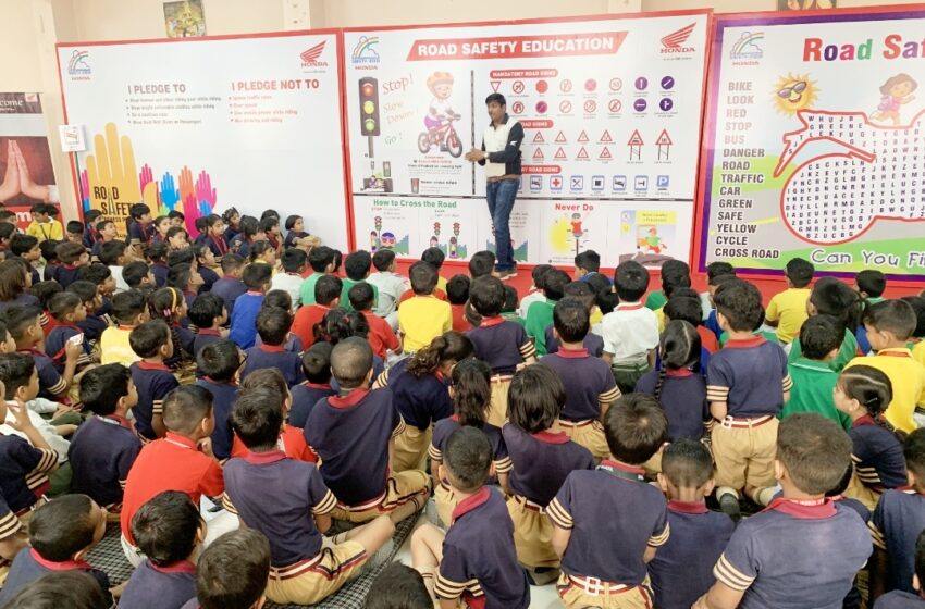  होण्डा मोटरसाइकिल एण्ड स्कूटर इंडिया ने हरिद्वार में सड़क सुरक्षा जागरुकता अभियान का अयोजन किया।