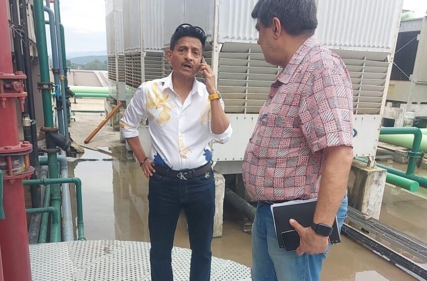  नगर आयुक्त श्री मनुज गोयल के निर्देश पर डेंगू की रोकथाम के लिए माॅल/टावरों के बेसमेंट, छतों आदि का निरीक्षण किया।