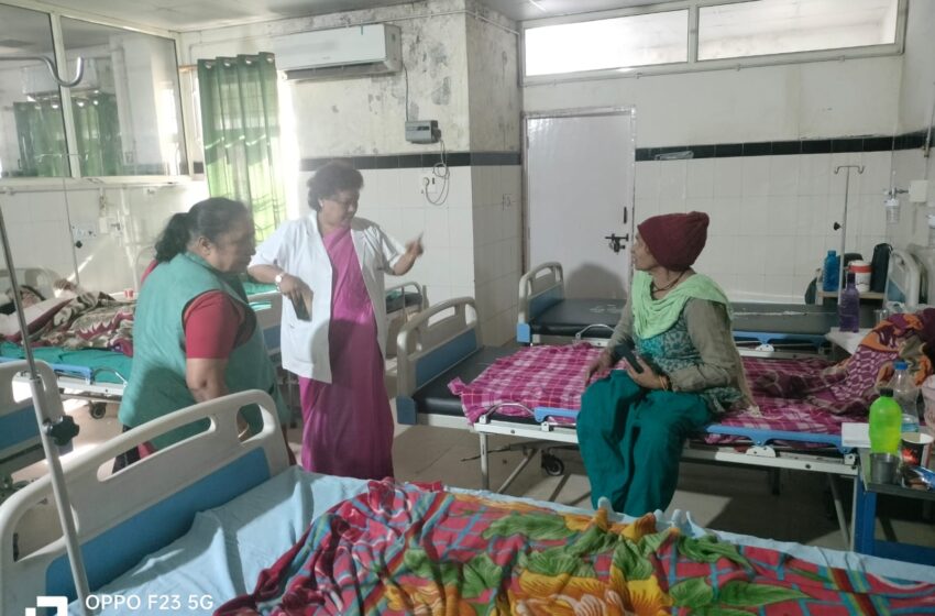  मा० सदस्य राष्ट्रीय महिला आयोग श्रीमती ममता कुमारी ने जिला कारागार, जिला अस्पताल, वृद्धा आश्रम प्रेमधाम, नारी निकेतन तथा वन स्टॉप सेन्टर का निरीक्षण किया।