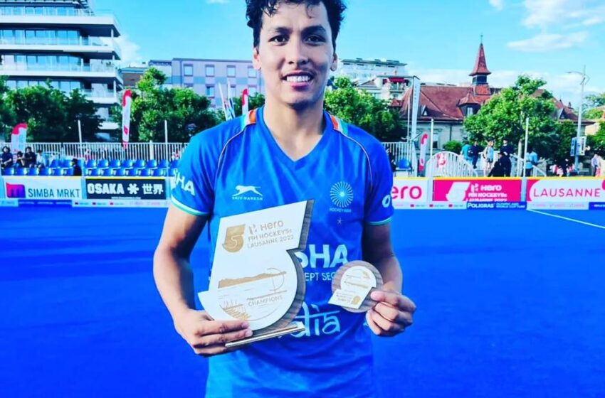  बॉबी धामी का भारतीय सीनियर हॉकी टीम में चयन।