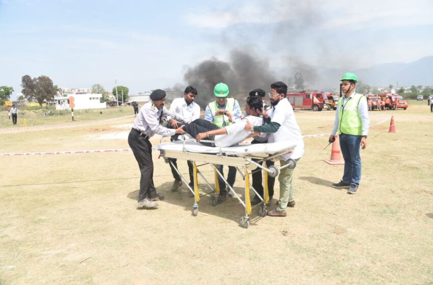  हरिद्वार अनुरक्षण बेस के अधीन कुआँवाला, देहरादून क्षेत्र में “ऑफ साइट एमरजेंसी ड्रिल” का आयोजन किया । 