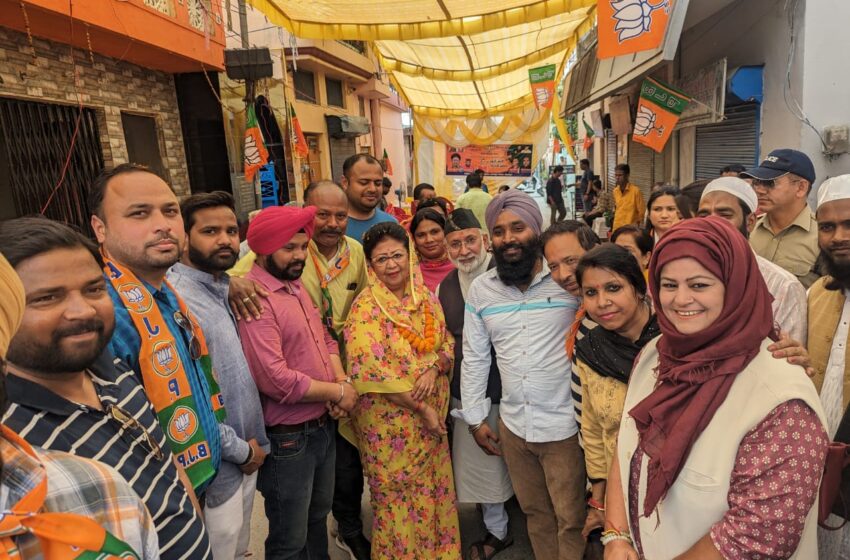  लोकसभा टिहरी गढ़वाल प्रत्याशी माला राज्यलक्ष्मी शाह का व्यापक जनसंपर्क अभियान जोरों पर।