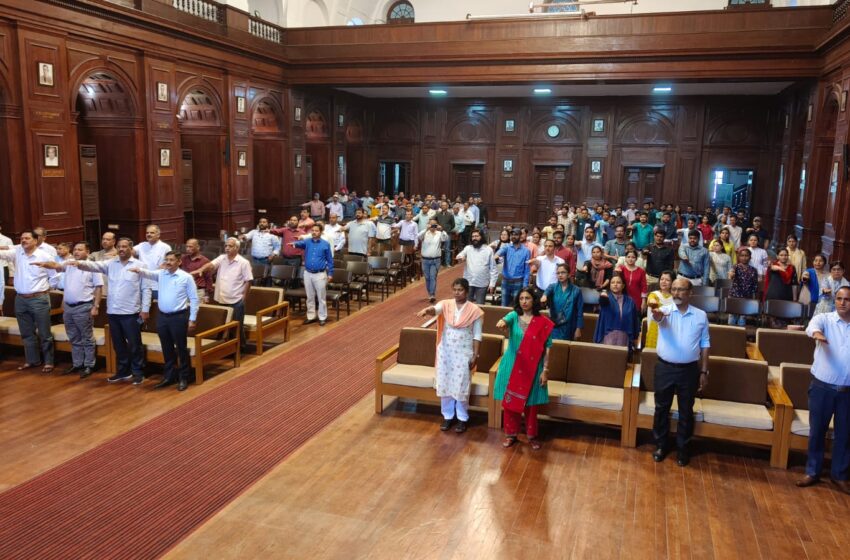  एफआरआई परिसर में मतदाता जागरूकता कार्यक्रम का आयोजन किया गया।