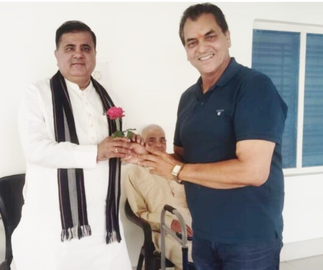  भाजपा प्रदेश अध्यक्ष भट्ट और कैबिनेट मंत्री डॉ अग्रवाल के बीच हुई मुलाकात।