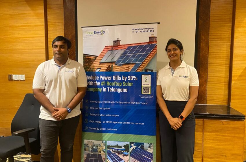  रूफटॉप सोलर कंपनी फ्रेर एनर्जी भारत के सभी शहरों में अनोखा एक्सपीरियेंस सेंटर खोलने जा रही है।