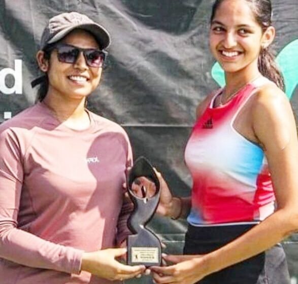  दीया चौधरी ने आई.टी.एफ का खिताब जीता।