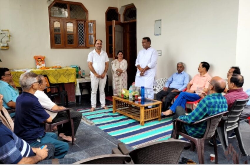  भारतीय जनता पार्टी महानगर अध्यक्ष सिद्धार्थ उमेश अग्रवाल जी के नेतृत्व में पंडित दीनदयाल उपाध्याय जी की जयंती पर पुष्पांजलि कार्यक्रम किए गए।