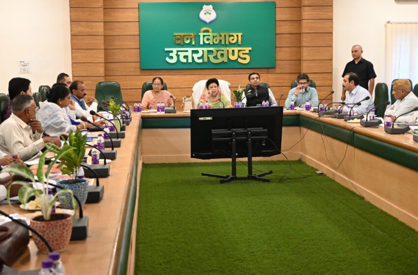  टिहरी लोकसभा सांसद माला राज्य लक्ष्मी शाह ने जिला विकास समन्वय एवं निगरानी समिति (दिशा) की पहली बैठक की।