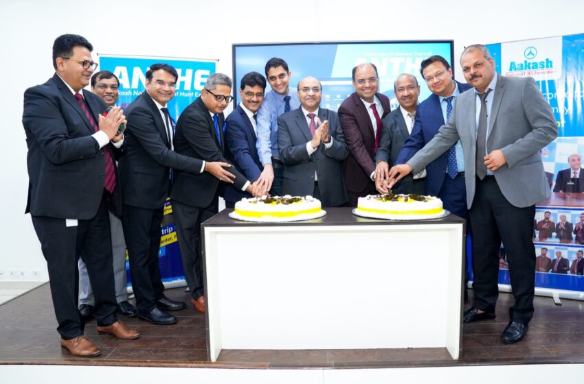  आकाश एजुकेशनल सर्विसेज लिमिटेड ने रिकॉर्ड तोड़ उपलब्धि हासिल की: ANTHE 2024 में शामिल हुए दस लाख छात्र।