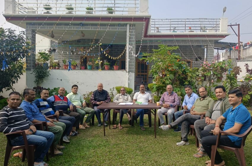  शिवगंगा एनक्लेव जन कल्याण समिति (रजि.) की बैठक हुई संपन्न।