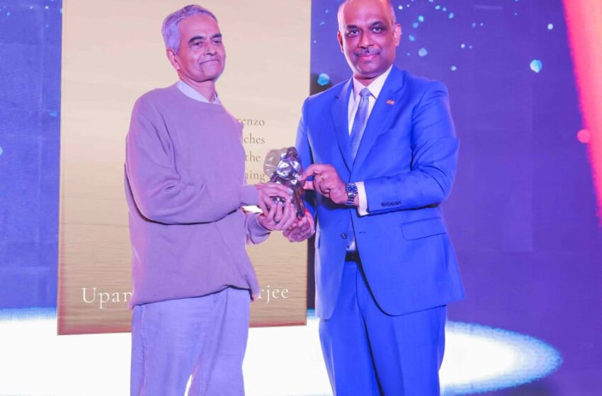  उपमन्यु चटर्जी की पुस्तक लोरेंजो सर्चेज फॉर द मीनिंग ऑफ लाइफ ने साहित्य के लिए 7वां जेसीबी पुरस्कार जीता।