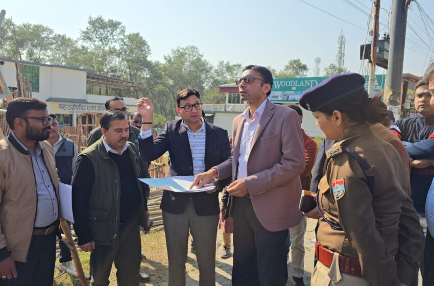  जिलाधिकारी सविन बंसल ने  पोंटा बल्लूपुर हाईवे निर्माण कार्यों की प्रगति का स्थलीय निरीक्षण किया।