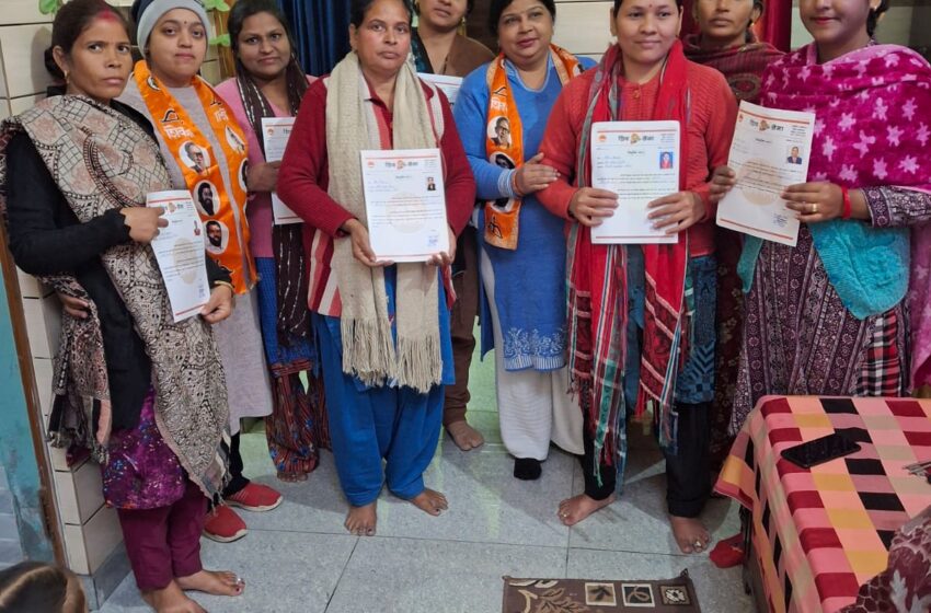  प्रदेश अध्यक्ष श्रीमती काजल सिंह द्वारा वृहद स्तर पर सदस्यता अभियान चलाया जा रहा है।