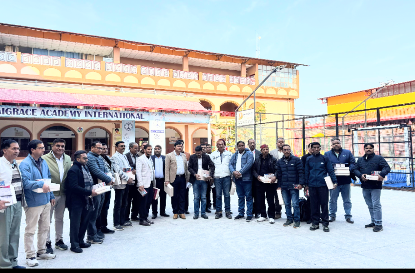  एसोसिएशन ऑफ प्राइवेट स्कूल्स कमेटी उत्तराखंड की प्रदेश स्तरीय बैठक का आयोजन साईं ग्रेस एकेडमी इंटरनेशनल, रायपुर में किया गया।