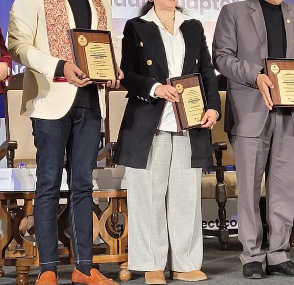  जीआरडी आईएमटी कॉलेजकी ट्रस्टी डॉली ओबेरॉय ने “अकादमिक और इंडस्ट्री स्किल सेट के बीच अंतर” में पैनलिस्ट के रूप में भाग लिया।