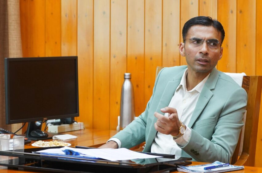  जिलाधिकारी सविन बंसल के महत्वकांशी उत्कर्ष प्राजेक्ट के तहत् स्मार्ट बन रहे जिले के सरकारी स्कूल।