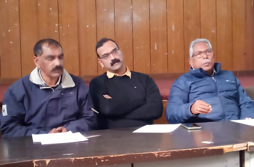  विपक्षी दलों एवं जन संगठनों ने प्रेस वार्ता कि।