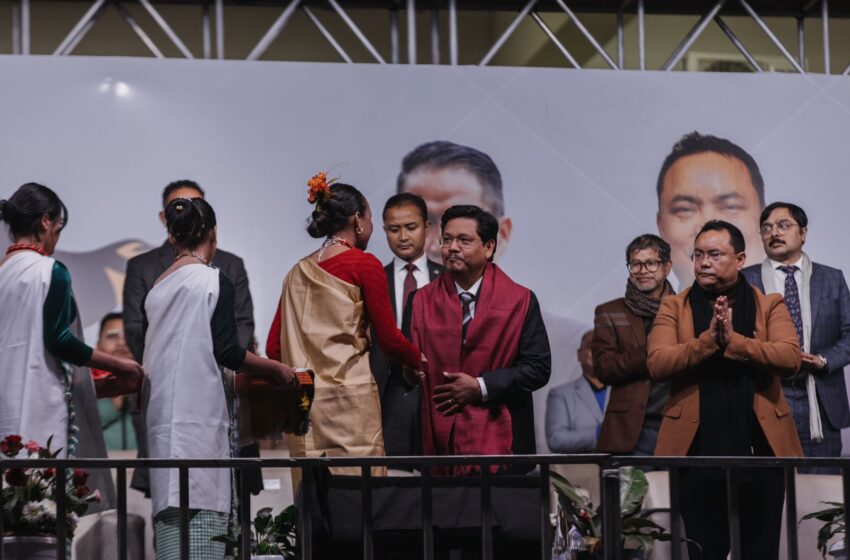  मुख्यमंत्री श्री कॉनराड के. संगमा ने जोवाई में छठे मेघालय गेम्स, 2025 का उद्घाटन किया।