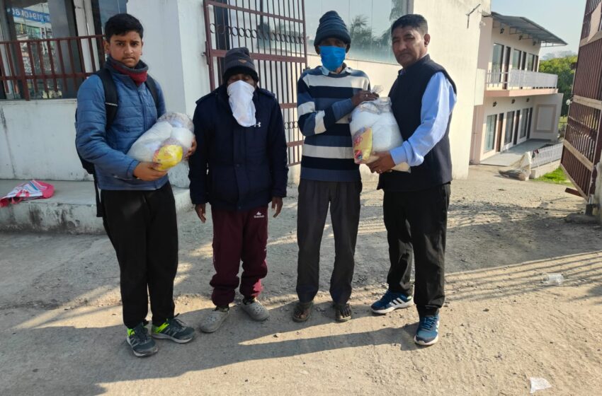  एग्नेस कुन्ज सोसायटी होप प्रोजेक्ट टारगेट टीवी की ओर से 20 टी.बी मरीजों को मुफ्त राशन राशन बांटा गया।