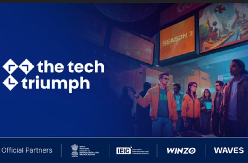 भारत के गेमिंग इनोवेशन को नई उड़ान: एमआईबी, आईईआईसी और विन्जो ने लॉन्च किया टेक ट्रायम्फ सीजन 3।