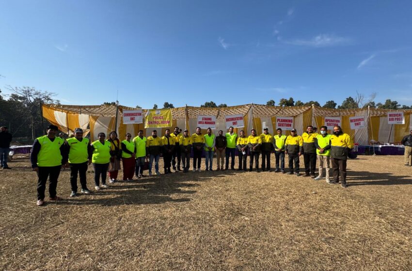  नागरिक सुरक्षा संगठन के वार्डनों द्वारा वनाग्नि की रोकथाम हेतु मॉक अभ्यास में प्रतिभाग किया।