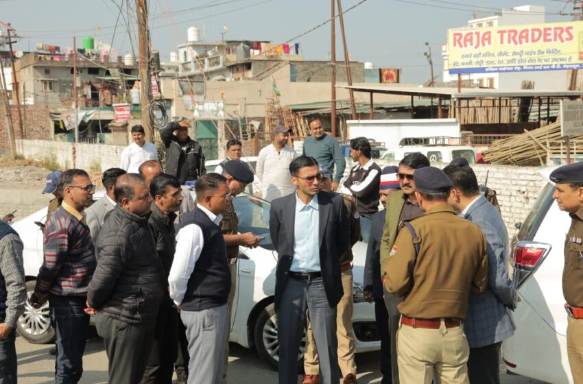  जिलाधिकारी सविन बंसल ने दी आईएसबीटी में जनमानस एवं आवागमन करने वाली वाहनों को जल्द मिलने जा रही है सुगम सुविधा की सौगात।