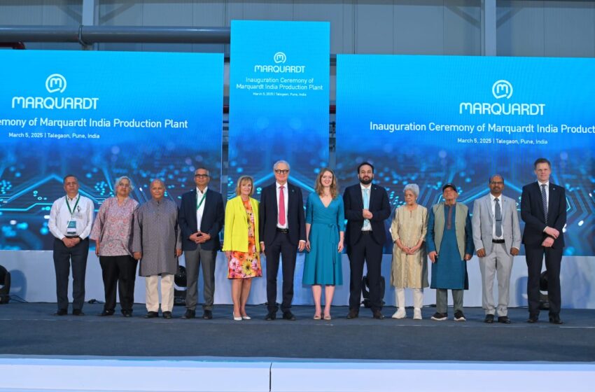  मार्क्वार्ड ने भारत के पुणे के निकट तलेगांव में आधिकारिक तौर पर एक नए प्लांट का शुभारंभ किया।